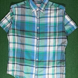 Merona mens medium blue green
